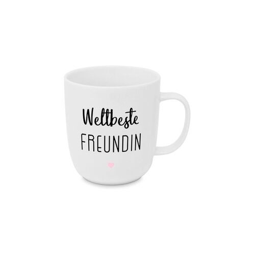 Kaffeebecher Weltbeste Freundin aus Keramik ca. 400ml