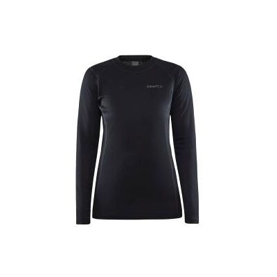 Craft Core Warm Baselayer LS Tee Wms schwarz/grau XXL Fahrradbekleidung Craft Core Warm Baselayer LS Tee Wms schwarz/grau XXL Fahrradbekleidung