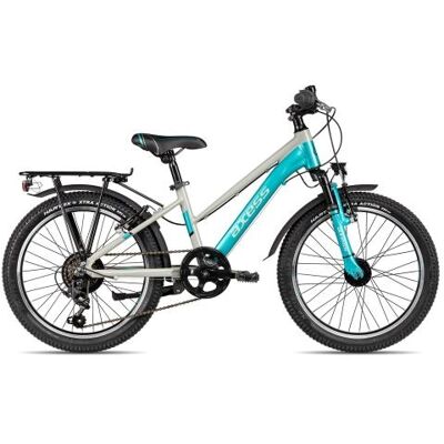 Axess Adventure 6 20 Trapez silver/turquoise 29 cm Fahrräder Axess Adventure 6 20 Trapez silver/turquoise 29 cm Fahrräder