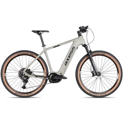 Axess Element moss grey matt/black/pearl white 17 Zoll E-Hardtail-Mountainbikes Axess Element moss grey matt/black/pearl white 17 Zoll E-Hardtail-Mountainbikes