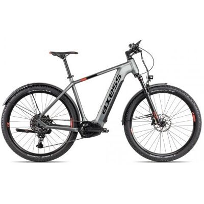Axess Force Pro 29 Allroad flashgrey matt/black/orange 19 Zoll E-Hardtail-Mountainbikes Axess Force Pro 29 Allroad flashgrey matt/black/orange 19 Zoll E-Hardtail-Mountainbikes