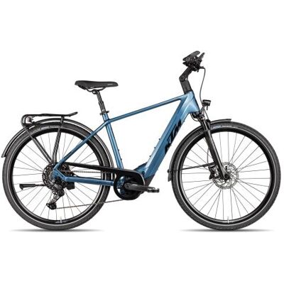 KTM Macina Tour CX 610 2025 steel blue/black orange 51 cm E-Trekkingräder KTM Macina Tour CX 610 2025 steel blue/black orange 51 cm E-Trekkingräder