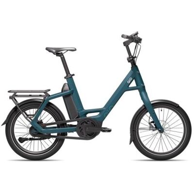 QIO Compact AP-8 FL 2026 petrol blue matt 48 cm Kompakt E-Bikes QIO Compact AP-8 FL 2026 petrol blue matt 48 cm Kompakt E-Bikes