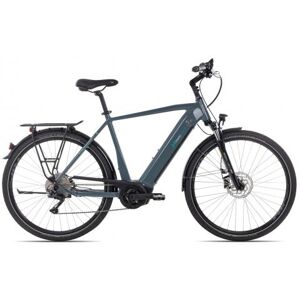 2R Manufaktur ELX 10   grey/coolgrey/waterblue   60 cm   E-Trekkingräder