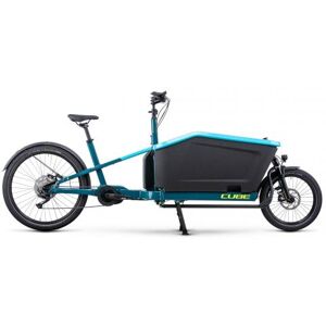 Cube Cargo Sport Hybrid 500 2023   blue´n´lime   unisize   E-Lastenräder