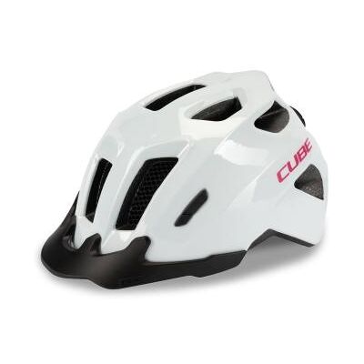 Cube FINK Kids Helm weiß 49-55 cm Fahrradbekleidung Cube FINK Kids Helm weiß 49-55 cm Fahrradbekleidung