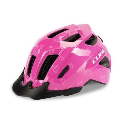 Cube FINK Kids Helm violett/rosa 46-51 cm Fahrradbekleidung Cube FINK Kids Helm violett/rosa 46-51 cm Fahrradbekleidung