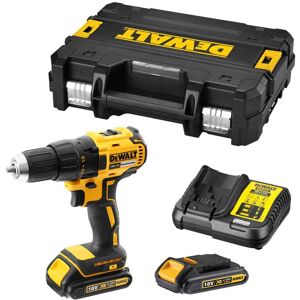 DeWALT Akku-Bohrschrauber DCD777S2T-QW 18V / 1,5 Ah bürstenlos, inkl. 2x 1,5Ah Akku + System-Schnellladegerät + Transportkoffer