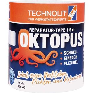 TECHNOLIT Reparatur-Tape Oktopus, Universalband, Reparaturband, Dichtband, Notfallreparatur