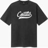 Coutié Swash Logo Tee Black Wash - S