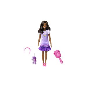 Mattel Barbie-Puppe Vorschulkinder, My First Barbie Brooklyn, ca. 34 cm mehrfarbig Modell 3  Kinder