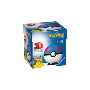 Ravensburger Puzzle 54 Teile- Pokémon Pokéballs - Superball