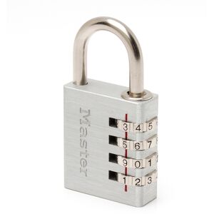 Master Lock Zahlenschloss 7640 - silber