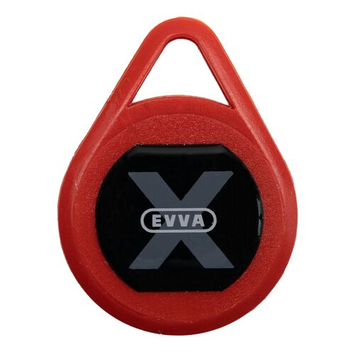 EVVA Xesar-Schlüsselanhänger rot