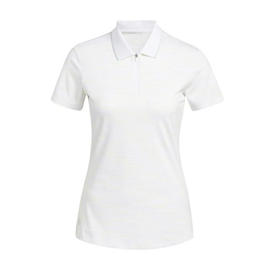 Adidas Novelty Damen Poloshirt, White / Linen Green, Damen, XS