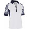 Callaway Two Tone Geo Damen Poloshirt, weiss, Damen, XXL