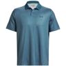 Under Armour Performance 3.0 Printed Herren Poloshirt, blau, Herren, S