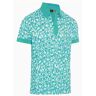 Callaway Abstract BirdsEye View Allover Print Herren Poloshirt, bluebird, Herren, S