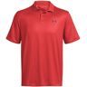 Under Armour Performance 3.0 Printed Herren Poloshirt, rot, Herren, XL