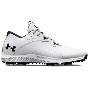 Under Armour Charged Draw 2 Wide Herren Golfschuhe, weiss, weiss, breit, mit Spikes, 9.5