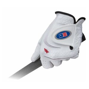 U.S. Kids Golf Golfer GG4 Junior Handschuh, weiss, weiss, linke Hand (für Rechtshänder), XL