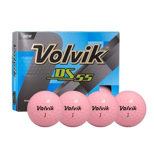 Volvik DS55 Golfbälle, rosa