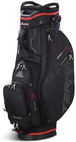 Big Max Terra Sport cart bag, schwarz/rot