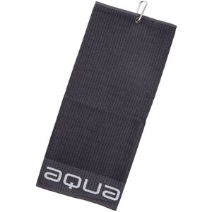 Big Max Aqua Tour Trifold Golfhandtuch, schwarz