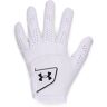 Under Armour Spieth Tour Golf Glove Herren Golfhandschuh, weiss, weiss, linke Hand (für Rechtshänder), L/XL