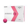 Callaway Supersoft Matte Golfbälle, rosa