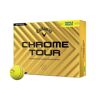 Callaway Chrome Tour Triple Track Golfbälle, gelb