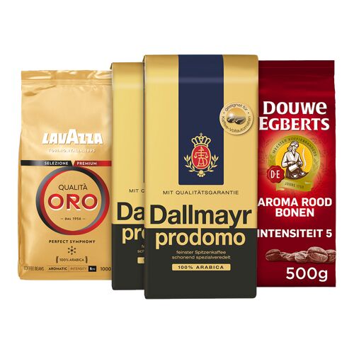 Mix Probierpaket – Gold und Roodmerk – 2500 gr Kaffeebohnen