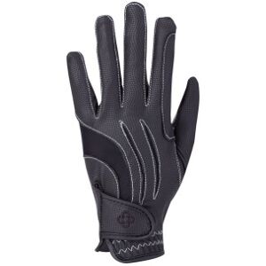 4Riders Reithandschuh Fashion schwarz/ silber 8 cm 4Riders Reithandschuh Fashion schwarz/ silber 8 cm