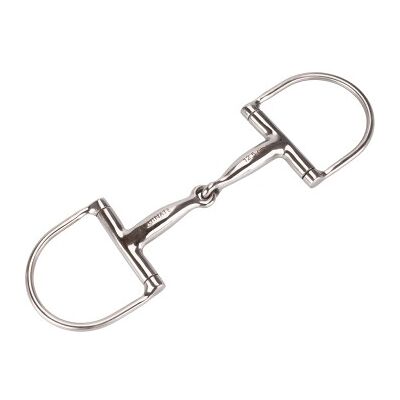 Equinate D-Ring Trense Edelstahl 16mm einfach gebrochen 1,6 cm 14,5 cm Equinate D-Ring Trense Edelstahl 16mm einfach gebrochen 1,6 cm 14,5 cm