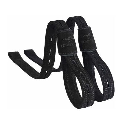 Equinate Slimline Mono Steigbügelriemen Columbia aus Wildleder schwarz 60 cm Equinate Slimline Mono Steigbügelriemen Columbia aus Wildleder schwarz 60 cm