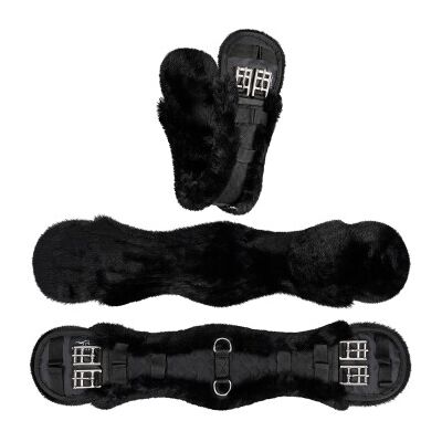 Equinate - Kurzgurt Luke - Schwarz - Saddle Girth Equinate - Kurzgurt Luke - Schwarz - Saddle Girth