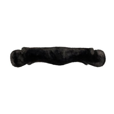 Equinate Mondgurt anatomisch mit synthetischem Lammfell schwarz 80 cm Equinate Mondgurt anatomisch mit synthetischem Lammfell schwarz 80 cm