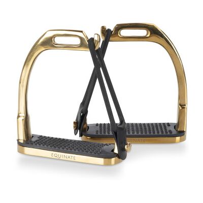 Equinate Sicherheitssteigbügel Belfast gold 12 cm Equinate Sicherheitssteigbügel Belfast gold 12 cm