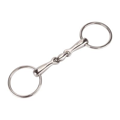 Equinate Wassertrense Edelstahl 16mm doppelt gebrochen 1,6 cm 16,5 cm Equinate Wassertrense Edelstahl 16mm doppelt gebrochen 1,6 cm 16,5 cm