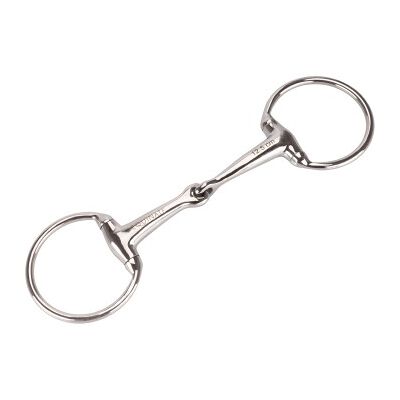 Equinate Olivenkopfgebiss Edelstahl 16mm einfach gebrochen 1,6 cm 15,5 cm Equinate Olivenkopfgebiss Edelstahl 16mm einfach gebrochen 1,6 cm 15,5 cm
