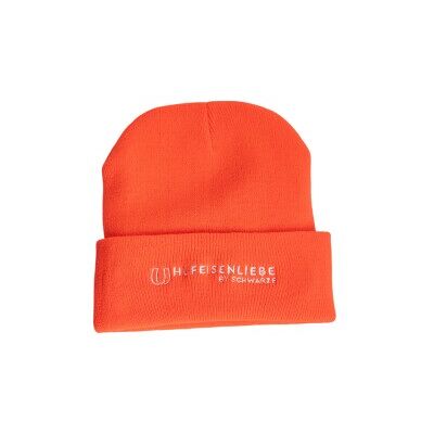 Hufeisenliebe Beanie Mütze orange Hufeisenliebe Beanie Mütze orange