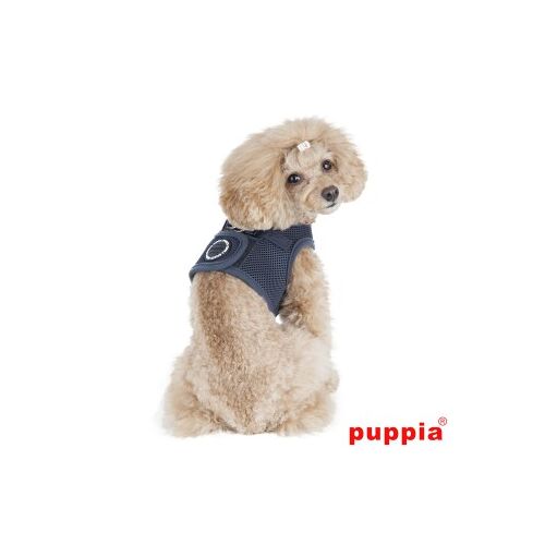 Puppia Geschirr Super Soft B (Step) grau S