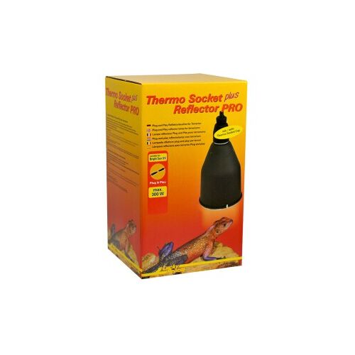 Lucky Reptile Thermo Socket + Reflector PRO klein schwarz