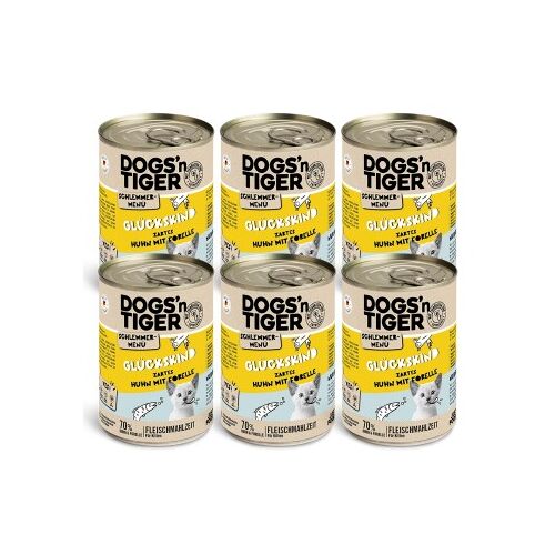 Dogs'n Tiger Glückskind Huhn & Forelle 6x400 g