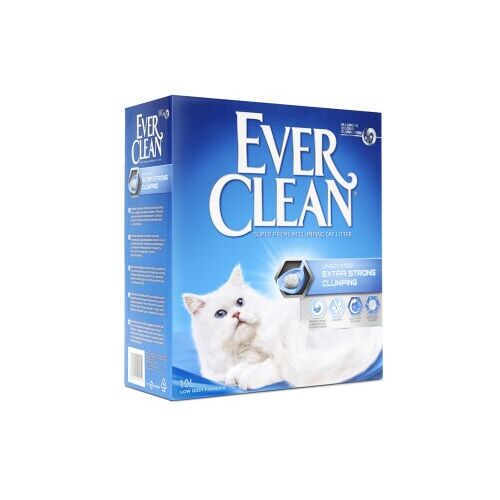 Ever Clean Extra Strong Clumping Katzenstreu, ohne Duft 10 l