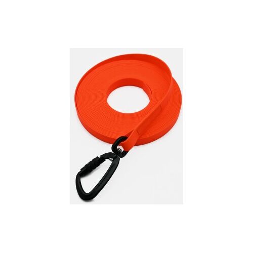 THE DOG IDEA Schleppleine Biothane Orange 10 m