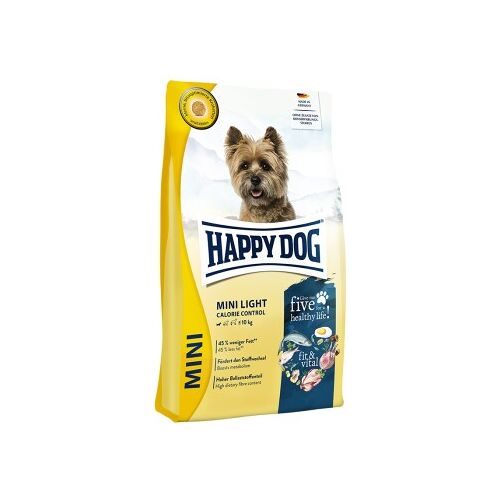 HAPPY DOG fit & vital Trockenfutter Hund Adult, Mini Light 4 kg