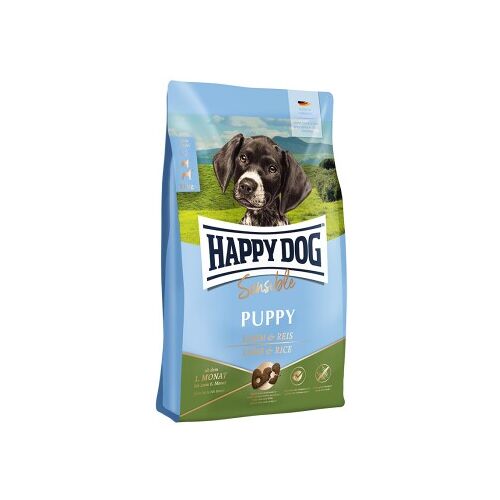 HAPPY DOG Sensible Trockenfutter Hund Puppy, Lamm & Reis 10 kg