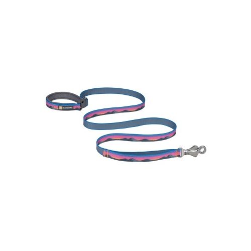 Ruffwear Reflektierende Hundeleine Crag™ blau/ türkis/ rosa