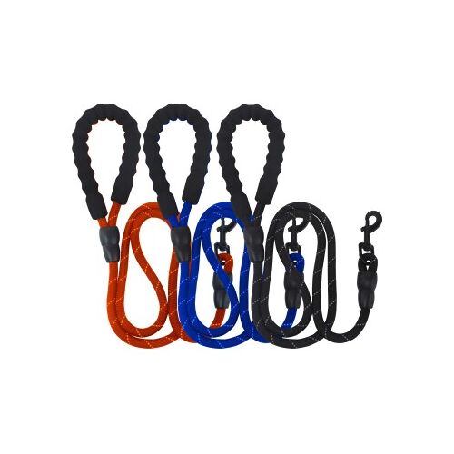 nobleza - Hundeleine Seil 1,50m rot